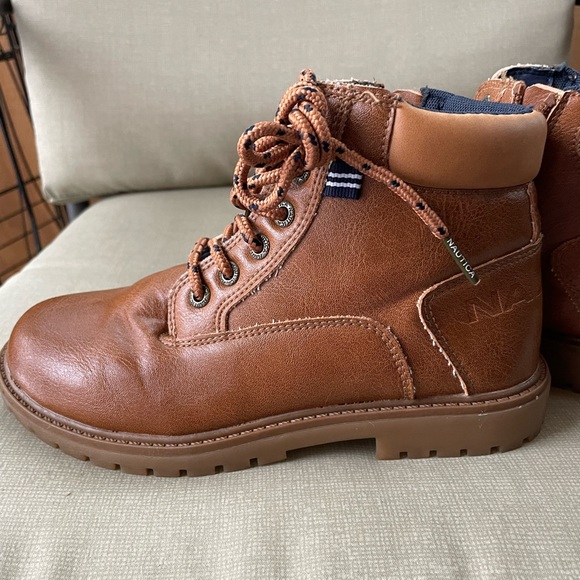 Nautica boys boots size 3 - Picture 3 of 9